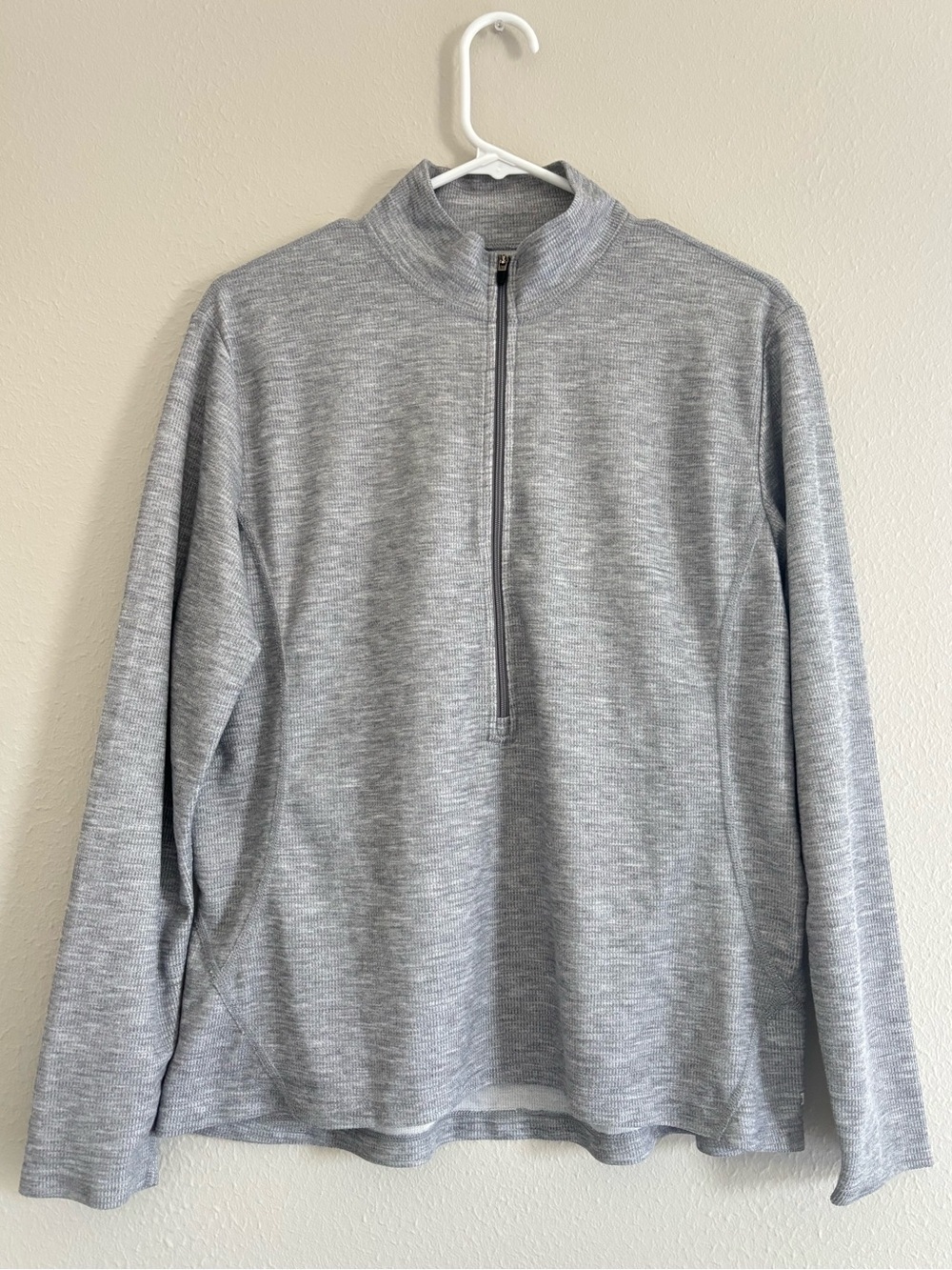 REI Heather Gray Women's Half-Zip Pullover